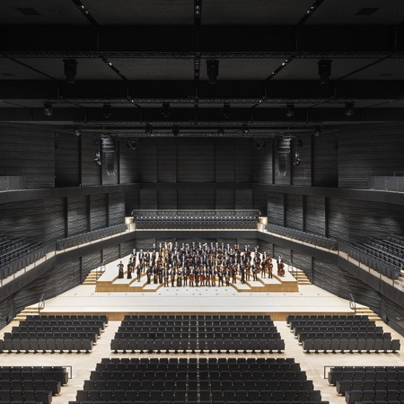 Interim philharmonic concert hall, Munich