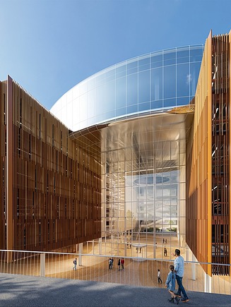 Mobility-Hub des IPAI Campus, Heilbronn. 