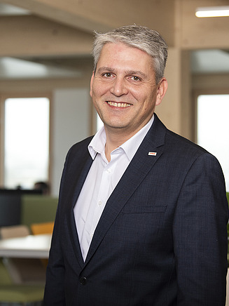 Foto von ZÜBLIN Timber Bereichsleitung Simon Pfeffer