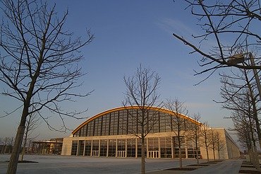 Warnow Hansa Messehalle, Rostock Foto der Warnow Hansa Messehalle in Rostock.