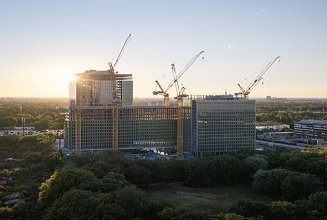 The office complex is scheduled for completion in 2028.