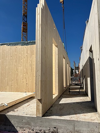 A total of around 780 m³ of timber is used.