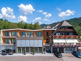 Foto des Weinhotels in Gengenbach. 