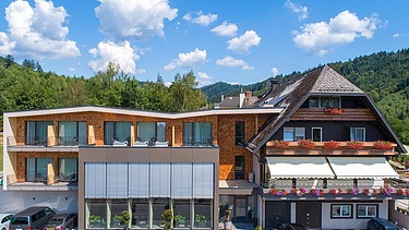 Foto des Weinhotels in Gengenbach. 