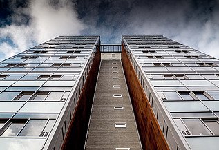Wohn-Hochhaus Foto des Wohn-Hochhaus