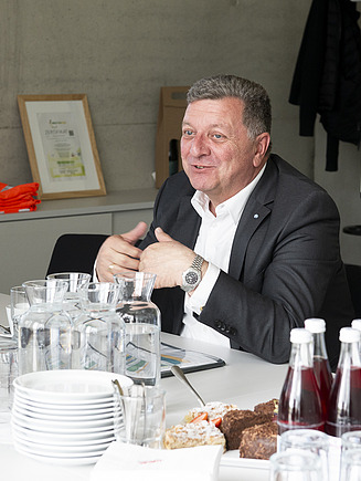 Christian Bernreiter was impressed by the company's diverse projects.