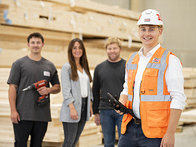 Photo of Michael with other professions