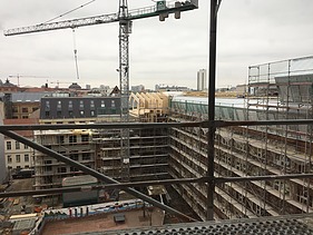 Foto der Montage der Metropolitan School Berlin.