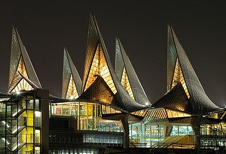 Court of Justice Antwerp, Belgium Night shot of the Antwerp Court of Justice.