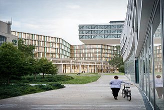 Visualisierung des Bürogebäudes LOVT VIBE