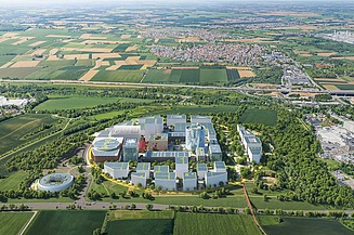 Visualization of the IPAI Campus, Heilbronn.
