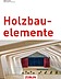 Foto des Covers der Broschüre Holzbauelemente von ZÜBLIN Timber. Zu erkennen ist eine Bühne mit aufgezogenem, roten Vorhang. Man sieht ein Holzgewölbe der Metropoliton School Berlin und die rote Headline Holzbauelemente.