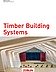 Downloads Photo of the cover of the ZÜBLIN Timber construction elements brochure. You can see a stage with a raised red curtain. You can see a wooden vault of the Metropoliton School Berlin and the red headline Holzbauelemente.