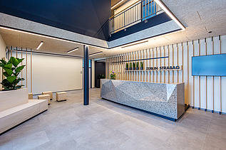 Foto des Eingangsbereiches von ZÜBLIN aus Langenargen