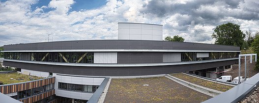 Photo of the new building of the district administration office in Calw.