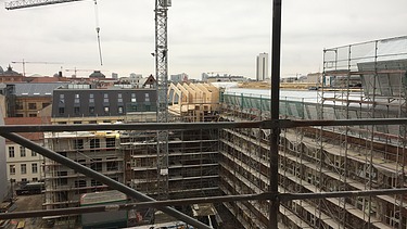 Foto der Montage der Metropolitan School Berlin.