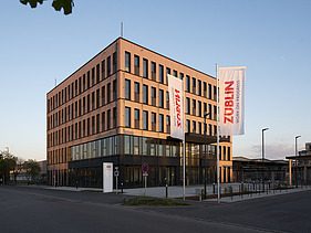 Photo of the new ZÜBLIN Timber office building.
