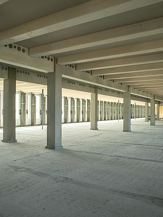 A high-performance timber-hybrid design was used for the project.