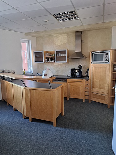 Photo of a kitchen in an office