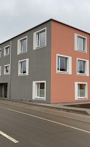 Photo of the police school, Meiningen from the outside. 