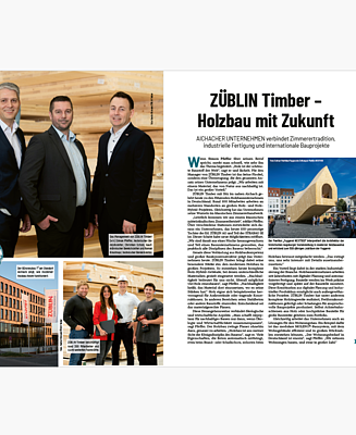 Titel der April Ausgabe des Augsburg Journals.