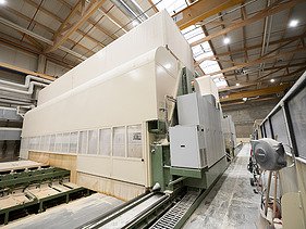 The Hundegger panel processing system. 